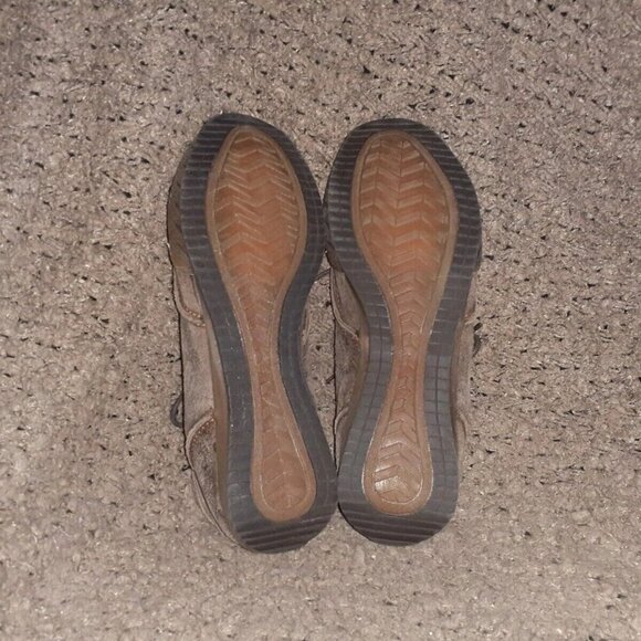 Vintage DOLCIS-Brown Distressed Oiled Suede Desert Boots-Sz 13-NWOB - Picture 2 of 7